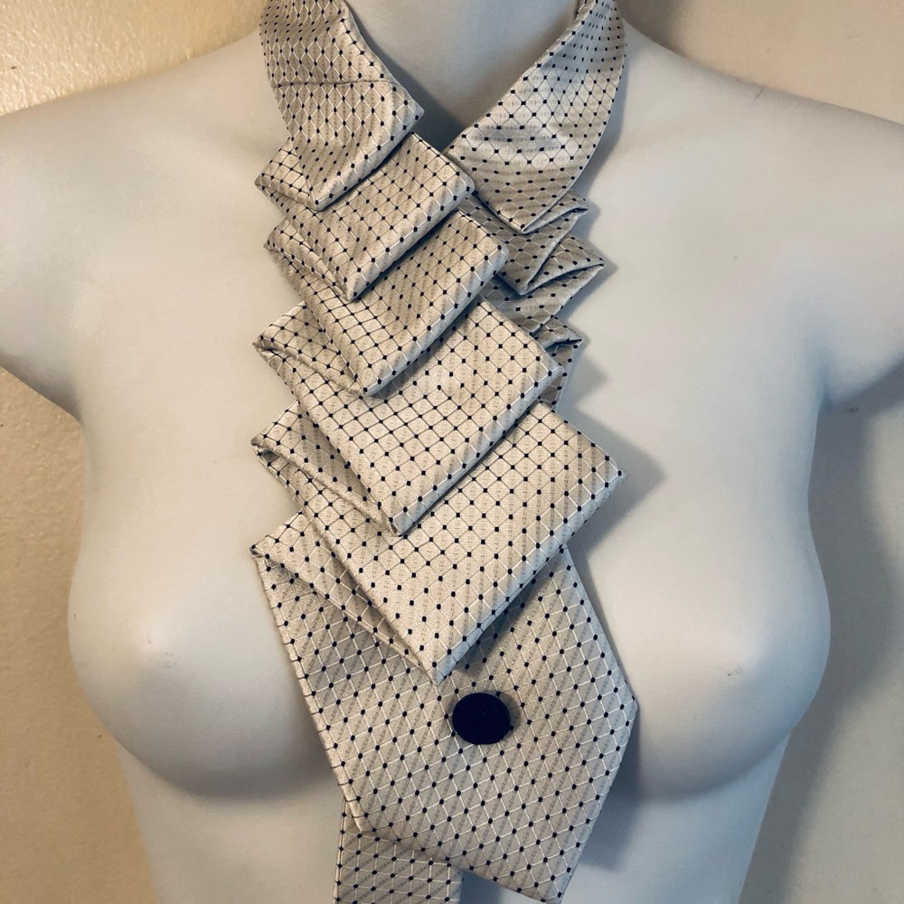 Necktie 💯 silk, - Picture 3 of 6